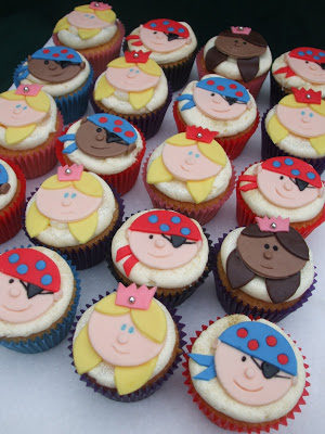 Princess and Pirate Cupcakes