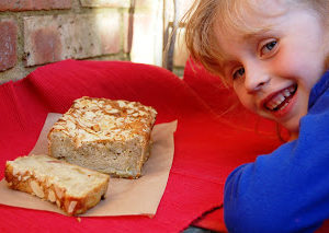 A Rhubarb Loaf and Bill Granger’s Lime, Coconut and Macadamia Cake