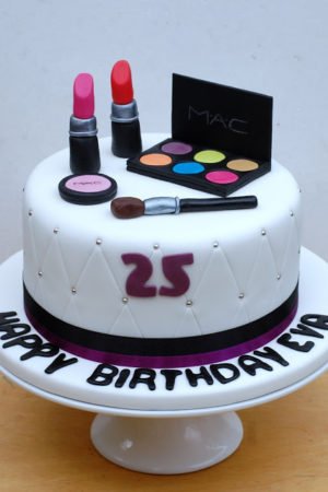 Make Up Birthday Cake