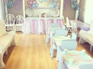 Cafe Partnerships set up for children's party