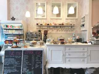 Cafe Partnerships the serving counter