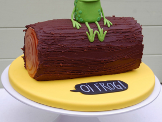 Corporate cake for Oi Frog!